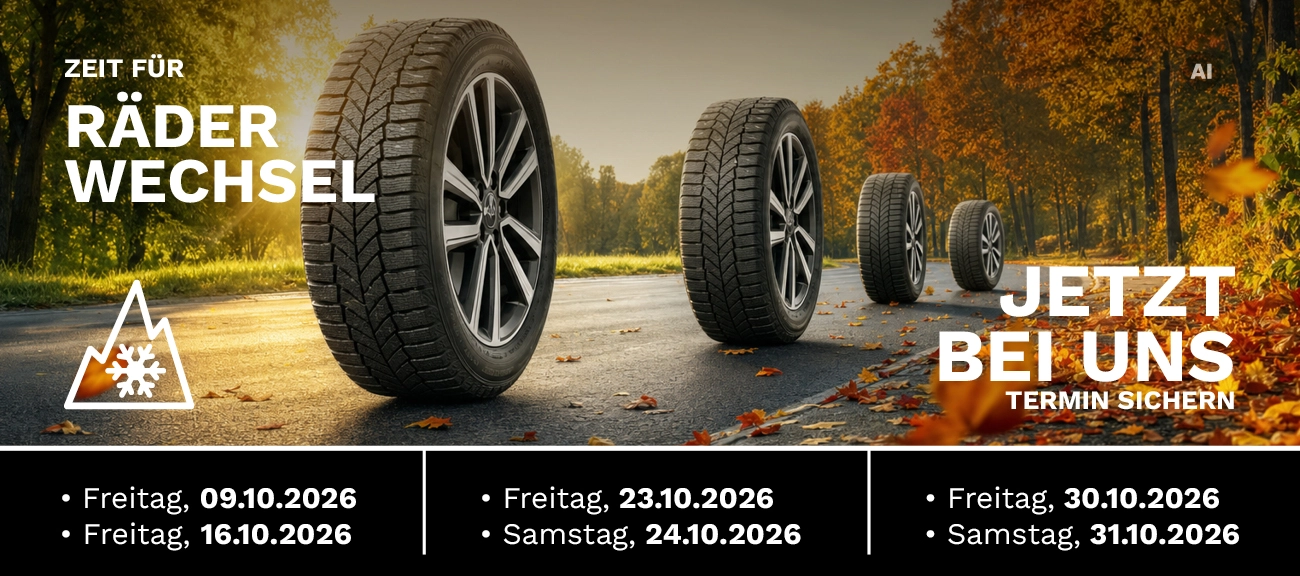 Räderwechsel Herbst 2026